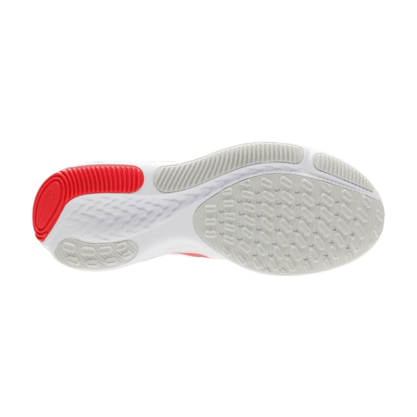 Nike React Miler - White/Laser Crimson/Photon Dust