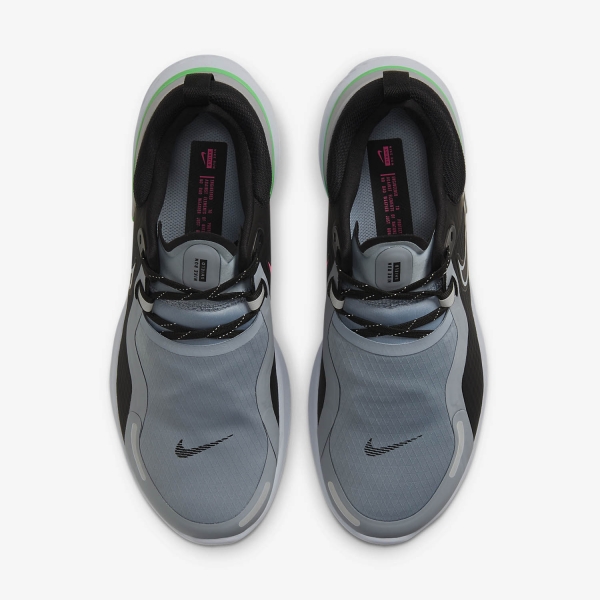 Nike React Miler Shield - Black/Obsidian Mist/Pink Blast