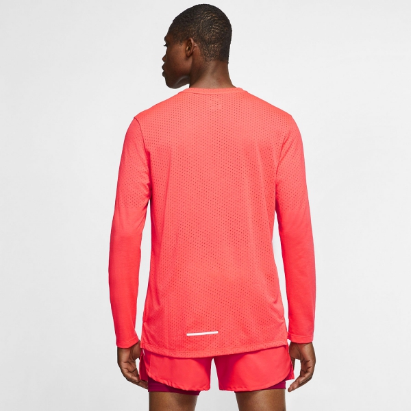 Nike Rise 365 Shirt - Laser Crimson/Reflective Silver