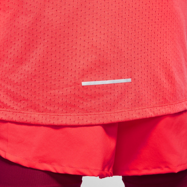 Nike Rise 365 Shirt - Laser Crimson/Reflective Silver