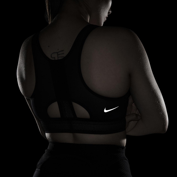 Nike Swoosh Ultrabreathe Sports Bra - Black