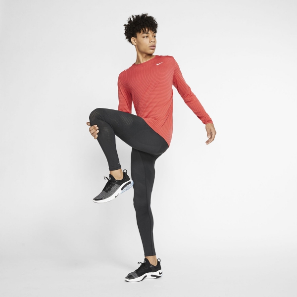 Nike TechKnit Ultra Shirt - Track Red/Noble Red/Reflective Silver
