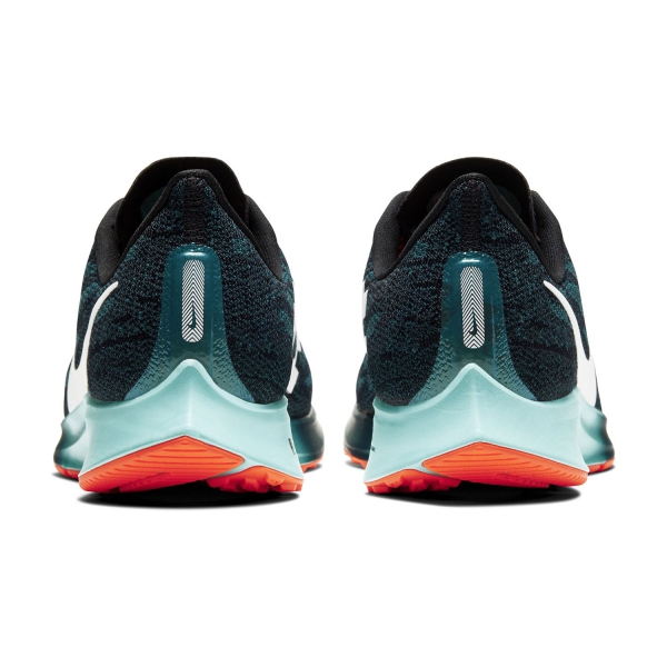 Nike Ekiden Air Zoom Pegasus 36 - Black/Metallic Summit White/Midnight Turquoise