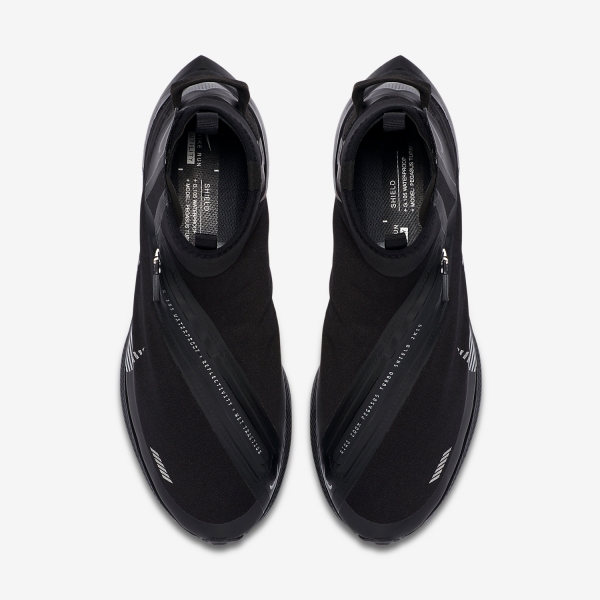 Nike Zoom Pegasus Turbo Shield - Black/Metallic Silver