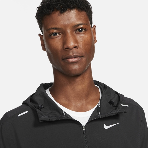 Nike Windrunner Jacket - Black/Reflective Silver