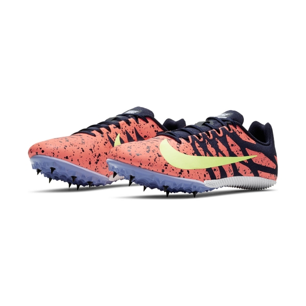 Nike Zoom Rival S 9 - Bright Mango/Light Zitron/Blackened Blue
