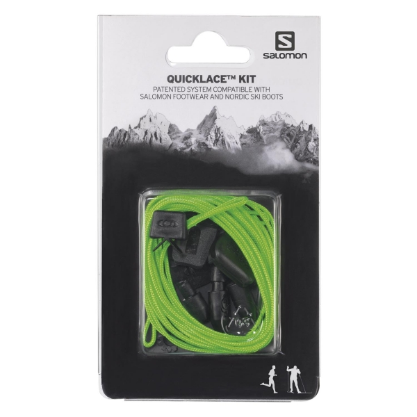 Lacci rapidi Salomon Quicklace Kit  Green L32667700