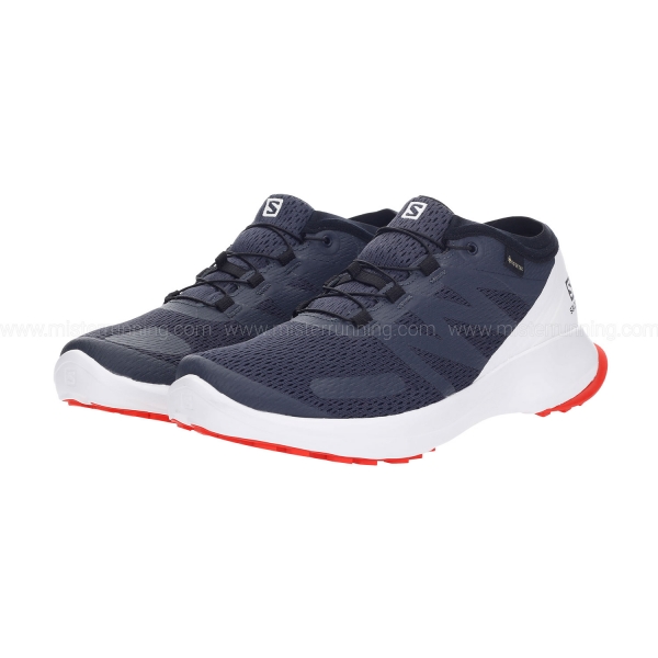 Salomon Sense Flow GTX - India Ink/White/Cherry Tomato