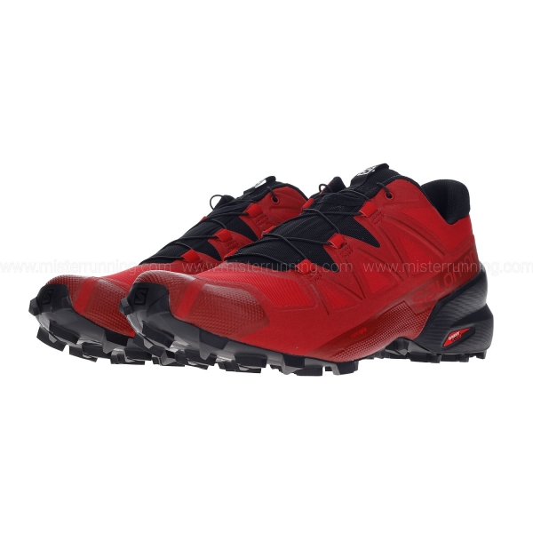 Salomon Speedcross 5 - Barbados Cherry/Black/Red Dahlia