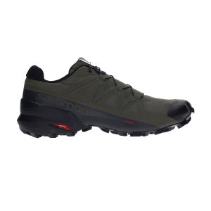 Men's Trail Running Shoes Salomon Speedcross 5  Grape Leaf/Black/Phantom L40968100