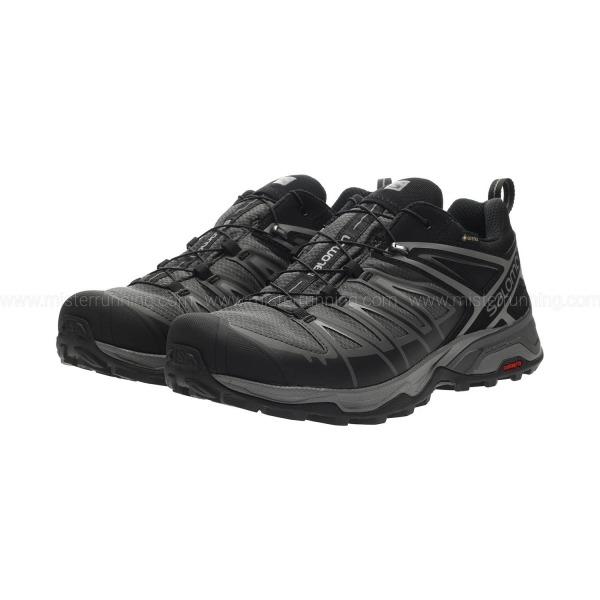 Salomon X Ultra 3 Wide GTX - Black/Magnet/Quiet Shade