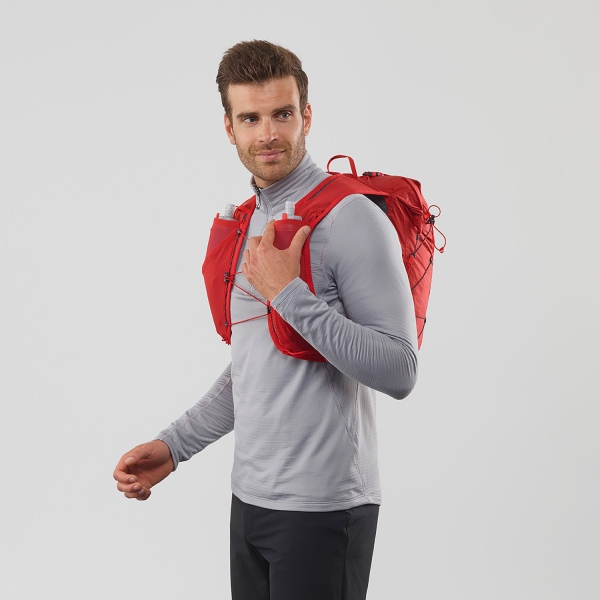Salomon XA 15 Set Backpack - Goji Berry/Ebony