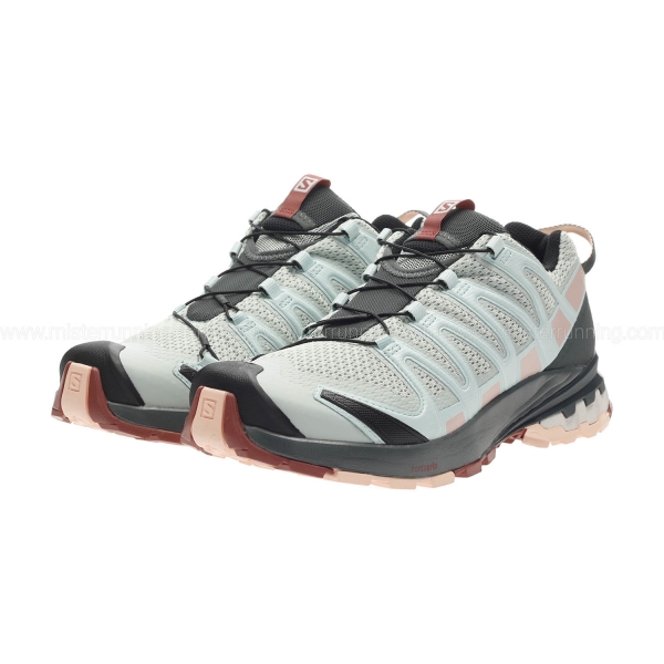 Salomon XA Pro 3D V8 - Aqua Gray/Urban Chic/Tropical Peach