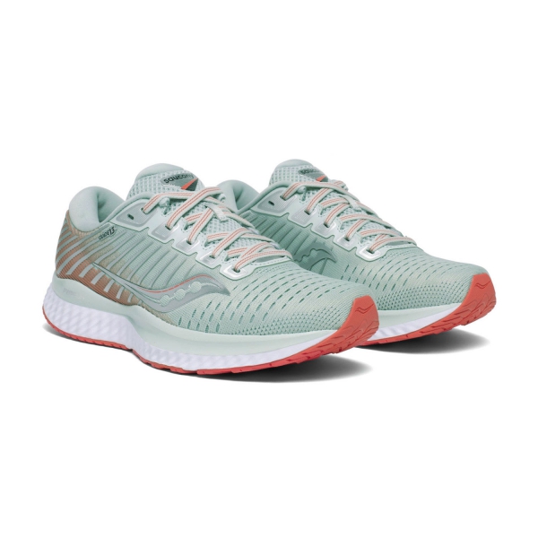 Saucony Guide 13 - Sky Grey/Coral