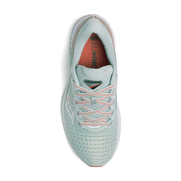 Saucony Guide 13 - Sky Grey/Coral