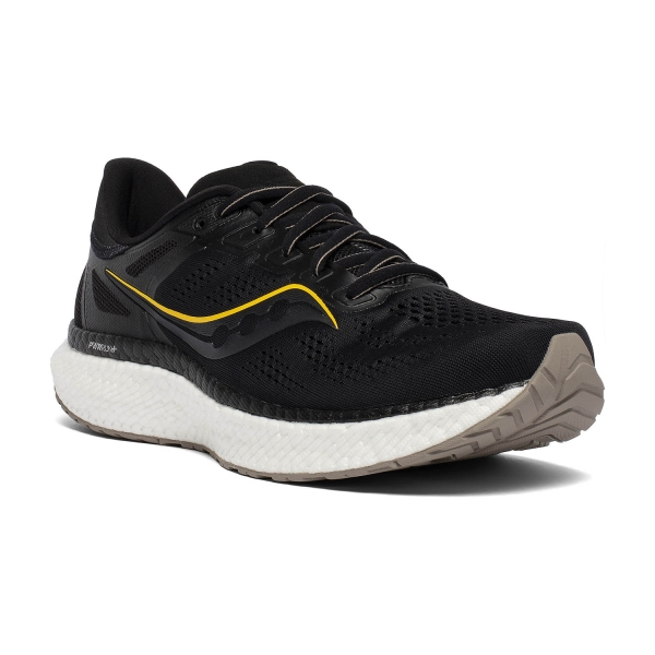 Saucony Hurricane 23 - Black/Vizigold