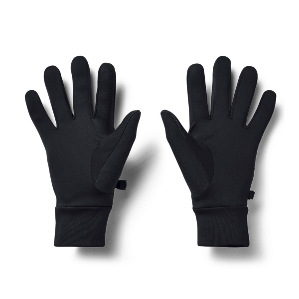 Under Armour Convertible Run Guanti - Black/Reflective