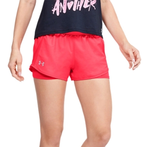 under armour women's fly by mini running shorts