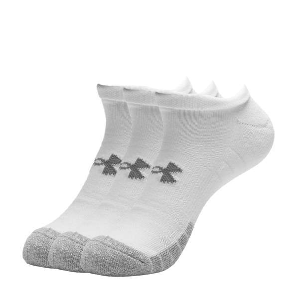 MD Armour Calzini Unisex Under Armour UA Heatgear Crew NUOVO Grigio TG. M 