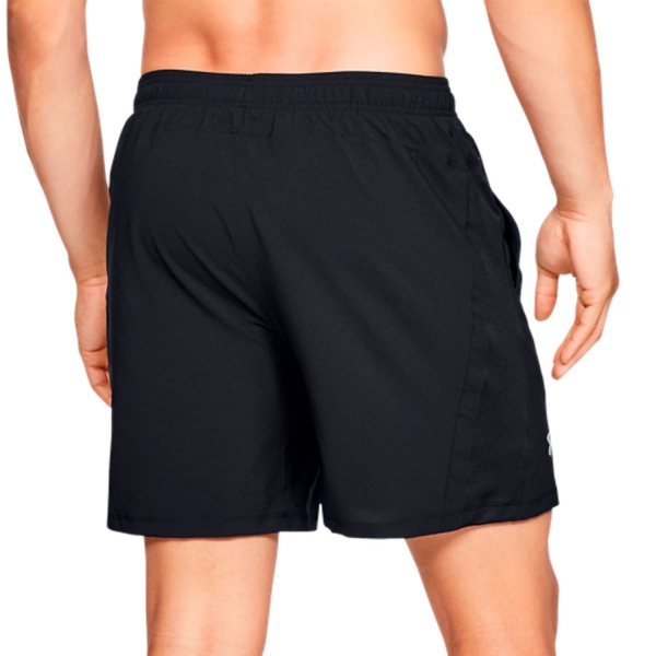 Under Armour Launch Stretch Woven 2 in1 7in Pantaloncini - Black