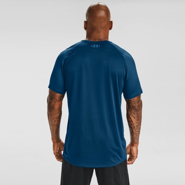 Under Armour MK-1 Graphic T-Shirt - Graphite Blue/Electric Blue