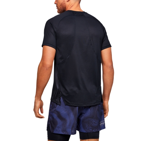 Under Armour Qualifier Iso-Chill Print T-shirt - Black