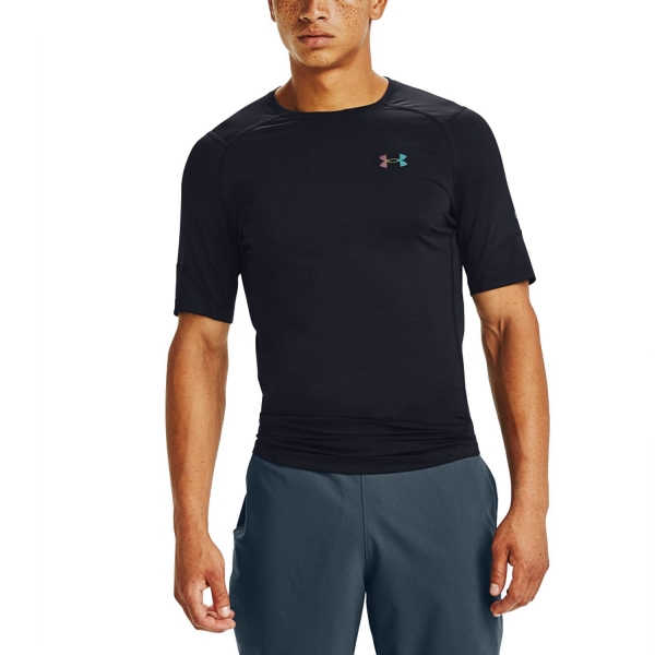 Maglietta Training Uomo Under Armour Rush HeatGear 2.0 Maglietta  Black/Reflective 13566240001