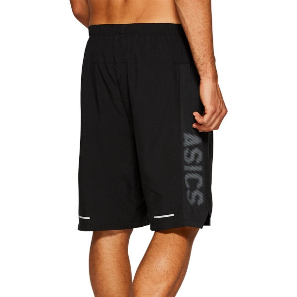 Asics Logo 2 in 1 7in Shorts - Performance Black/Metropolis