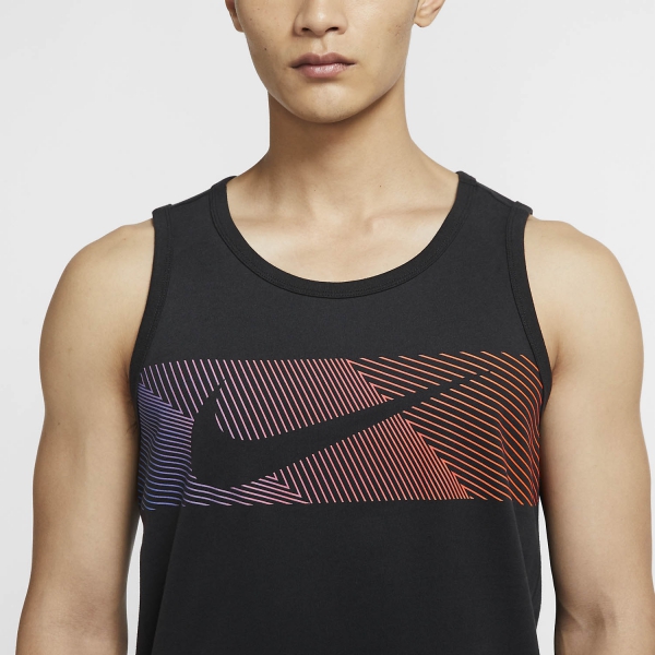 Nike Dri-FIT Logo Tank - Black