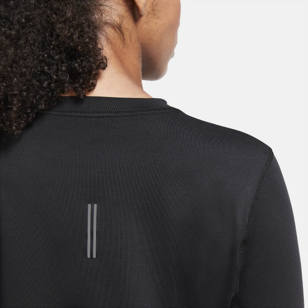 Nike Element Crew Camisa - Black/Reflective Silver