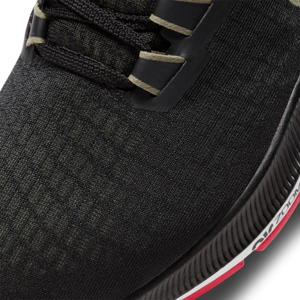 Nike Air Zoom Pegasus 37 - Black/Medium Olive/Olive Aura