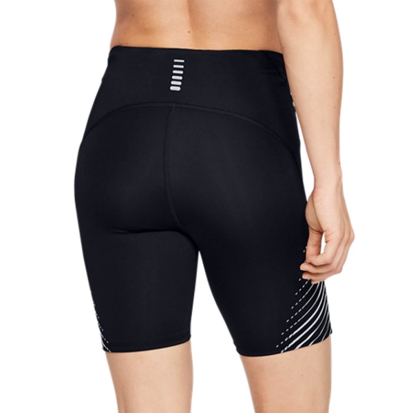 Under Armour Fly Fast Short Tights - Black Halo/Gray Reflective