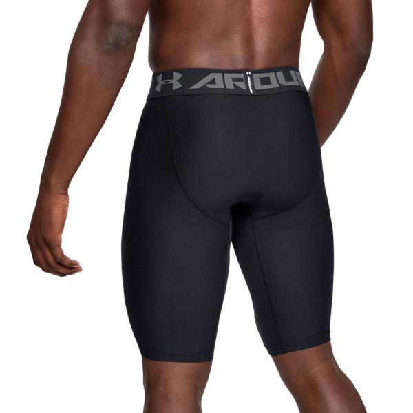 Under Armour HeatGear Calzamaglia - Black/Graphite