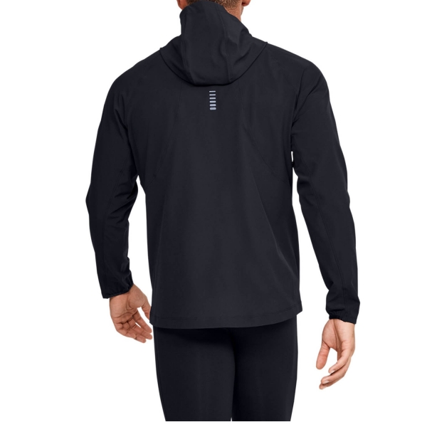 Under Armour Qualifier OutRun Chaqueta - Black/Reflective