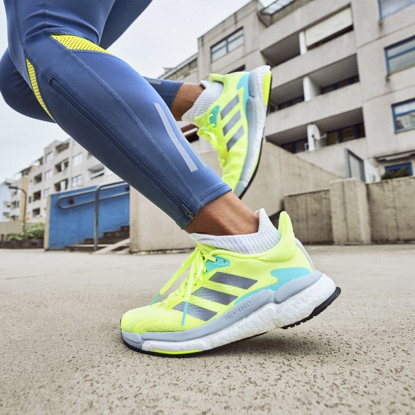adidas Solar Boost 3 - Hi Res Yellow/Silver Met/Dash Grey