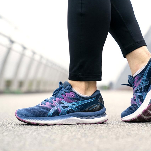 Asics Gel Nimbus 23 - Grand Shark/Digital Aqua