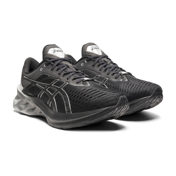 Asics Novablast Platinum - Black/Pure Silver