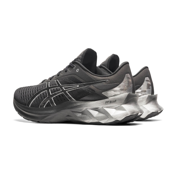 Asics Novablast Platinum - Black/Pure Silver