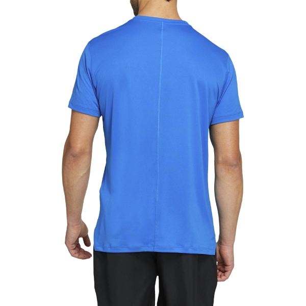 Asics Silver Logo Camiseta - Directoire Blue/Lime Zest