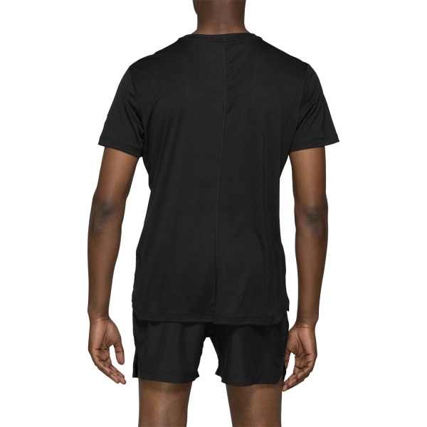 Asics Silver Logo Camiseta - Performance Black/Dark Grey