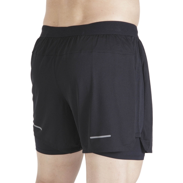 Asics Ventilate 2 in 1 5in Shorts - Performance Black