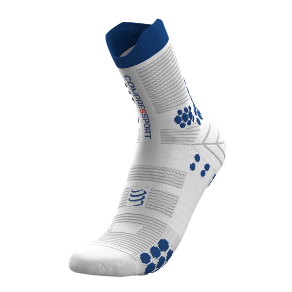 Compressport Pro Racing V3.0 Trail Calze - White/Lolite