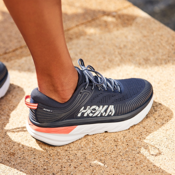 Hoka Bondi 7 - Black Iris/Ballad Blue