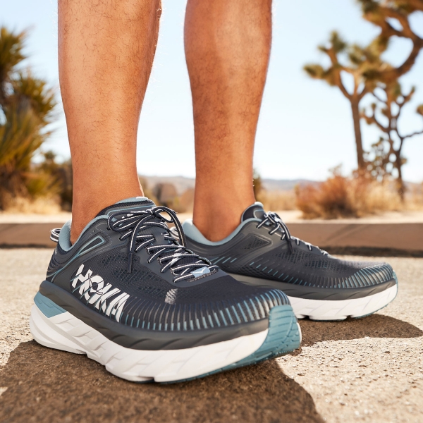 Hoka Bondi 7 - Ombre Blue/Provincial Blue
