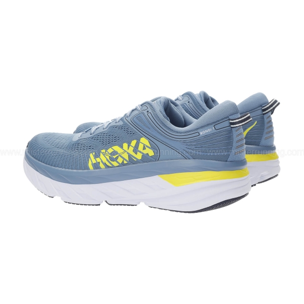 Hoka Bondi 7 - Provincial Blue/Citrus