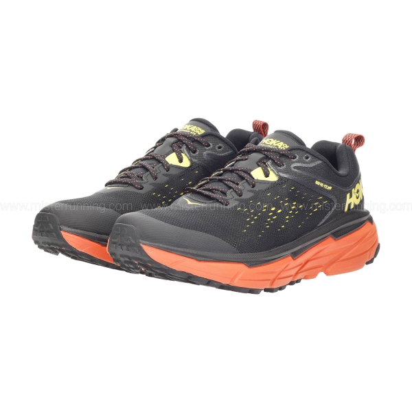 Hoka Challenger ATR 6 GTX - Black/Green Sheen