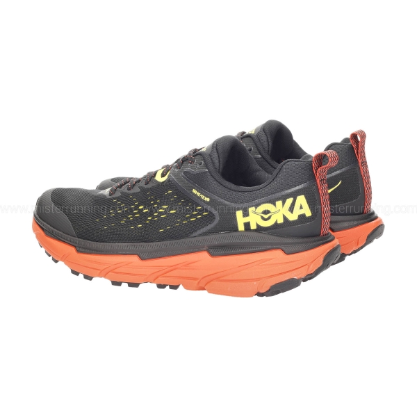 Hoka Challenger ATR 6 GTX - Black/Green Sheen