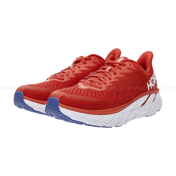 Hoka Clifton 7 - Fiesta/White
