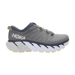 Men's Structured Running Shoes Hoka One One Gaviota 3  Charcoal Gray/Ombre Blue 1113520CGOB