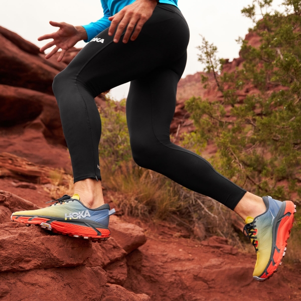 Hoka Mafate Speed 3 - Provincial Blue/Fiesta